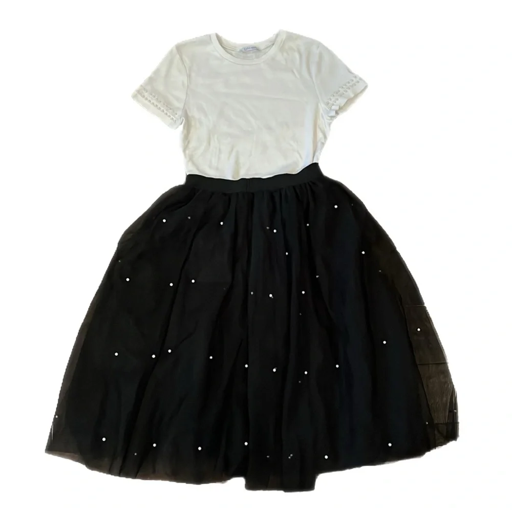 ZARA x HAUTE MONDE Pearl Embellished Complete Look - Picture 2 of 13